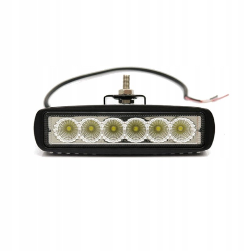 Work lamp 18w cold white reflector 12 24v