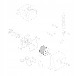 Hatz 50484100 air filter 1b40 1b50