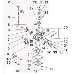 Wacker fuel filter carburetor bing 33 0037752