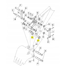 Oring 120x8 jcb js excavator