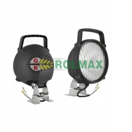 Halogen work lamp with holder omega h3 12v l