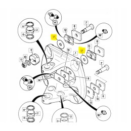 JCB 8 3 mm backhoe loader sliding carriage