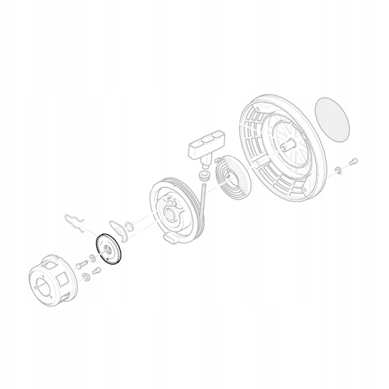 Hatz 05045001 starter tooth lock 1b20 1b30 1b40