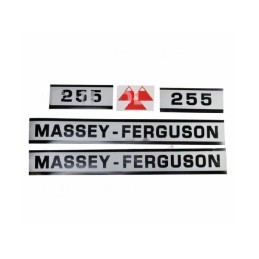 Set of massey ferguson 255 mf stickers set