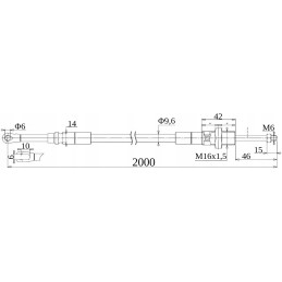 Joystick turn splitter cable for 2m forks