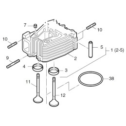Hatz L series head gasket 1 0 03626201