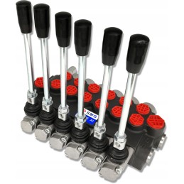 6-section hydraulic distributor 80l 06p80