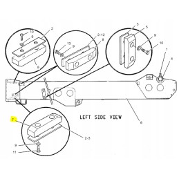 Slide of the cat telehandler long life arm extension