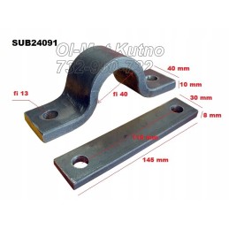 Cradle actuator mounting, diameter 40 mm
