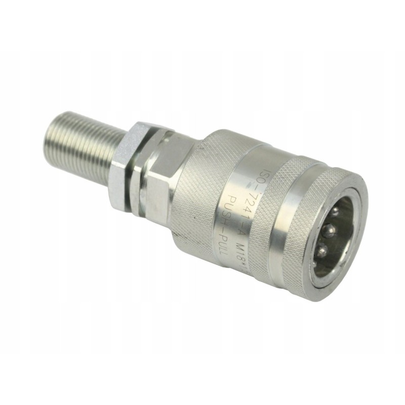 Quick connector euro socket m18x1 5 long wiam18mzl p