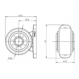 LED trailer marker lamp was w56ww