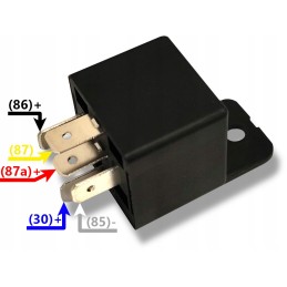 Car relay 12vdc 30 40a 5 pins 4120