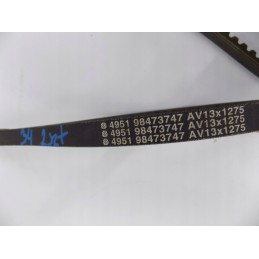 Toothed belt cnh av 13x1275 new holland ex135 w130