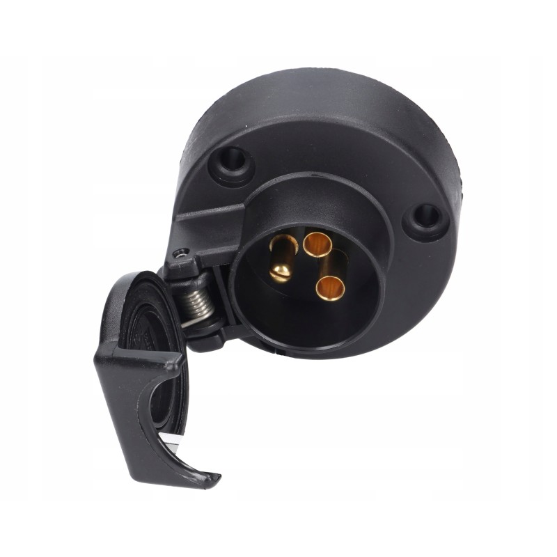 Plastic socket 3 pin 6 00716 000