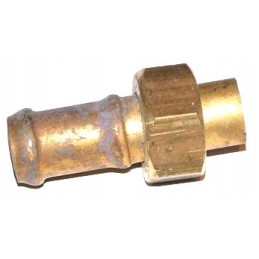 The end of the fi 25 hose is made of BS25 brass