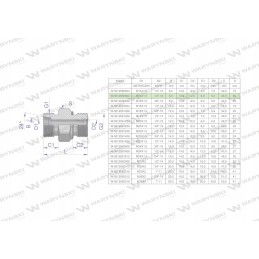 Hydraulic connection bb m16x1 5 x 1 4 Warynski