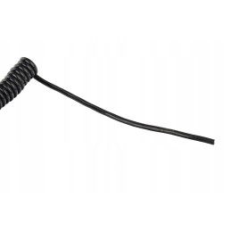Spiral extension cable 2x0 75mm2 10mb 12 24v
