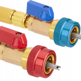 High and low pressure valve core removal tool kit, direct replacement easy