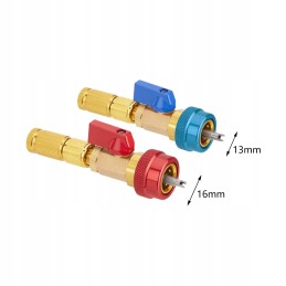 High and low pressure valve core removal tool kit, direct replacement easy