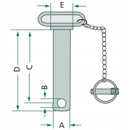 Pin cat 2 20012848 of the upper connector