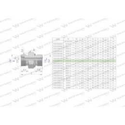 Hydraulic connection bb m20x1 5 x 3 8 Warynski