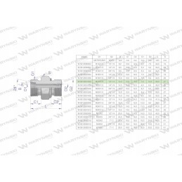 Hydraulic connection bb m18x1 5 x 1 2 Warynski
