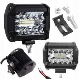 Led 90w halogen searchlight work lamp 10 12 24 30v