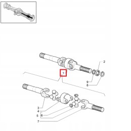 Polos complete case 580sl 144461a1