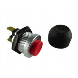 Silver-plated starter signal button switch