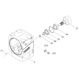 Wacker BS rammers clutch seal 0039050