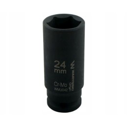 Hexagonal impact socket long 1 2 24 m
