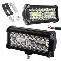 Led 120w halogen searchlight work lamp 10 12 24 30v