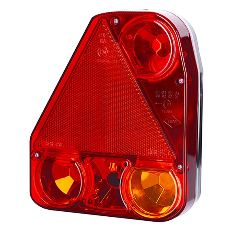 Trailer rear lamp agro 12 24v le