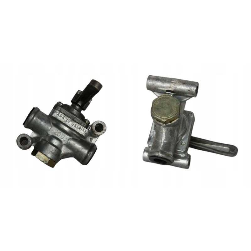 Mtzbelarus pneumatic shut-off brake valve