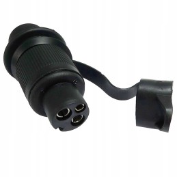 Electric plug 3 round plugs 002287 o