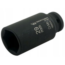 Hexagonal impact socket long 1 2 29 m