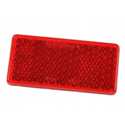 Rectangular reflector glued on OPPC