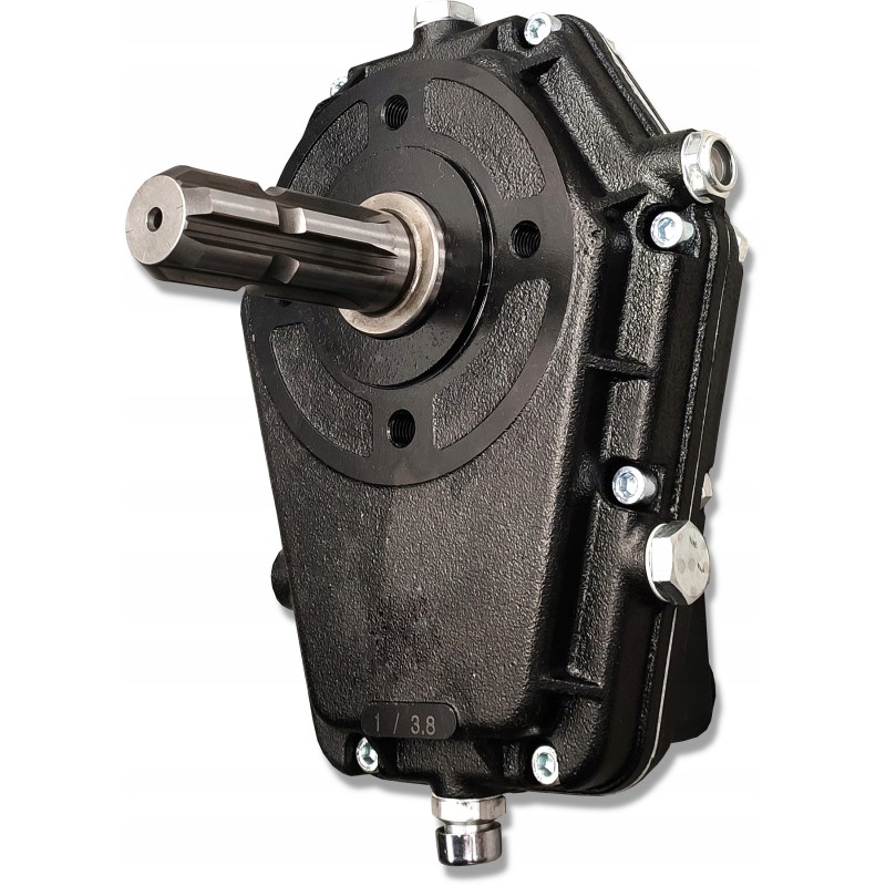 Reinforced multiplier, PTO gear to the pump