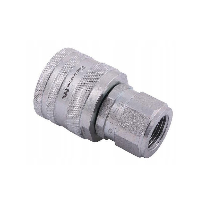 Screwed hydraulic quick connector, g1 plug 2