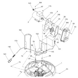 Wacker ct V-belt 0089632