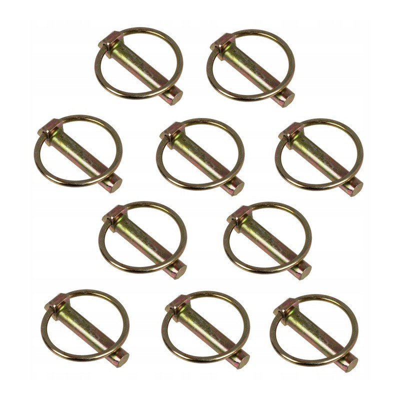 Beam cotter pin with 11mm pin, 10 pcs