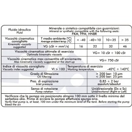 Binotto hds64 p slant multi-piston hydraulic pump