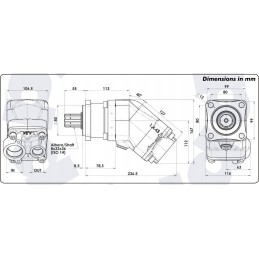 Binotto hds64 p slant multi-piston hydraulic pump