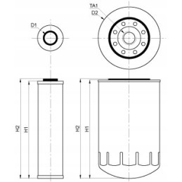Donaldson fuel filter 0003653591