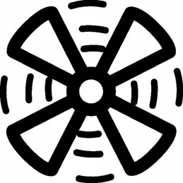 Symbol for blower switches