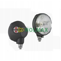 H4 type headlight in a st plastic housing