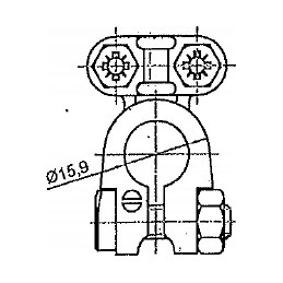 Negative battery terminal
