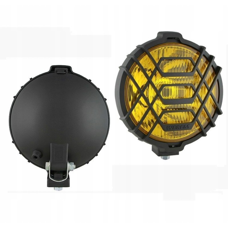 Yellow halogen road headlight HO1 00801 Wesem