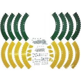 Set of knives for the premium 330 attachment