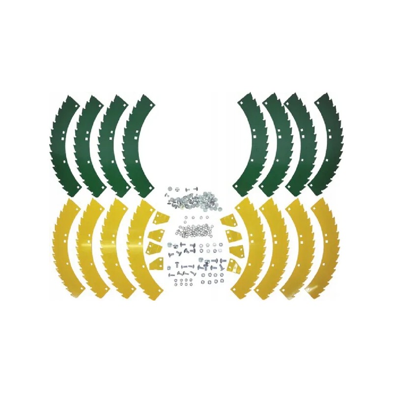 Set of knives for the premium 330 attachment